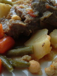 Una foto de Carrilleras con verduras