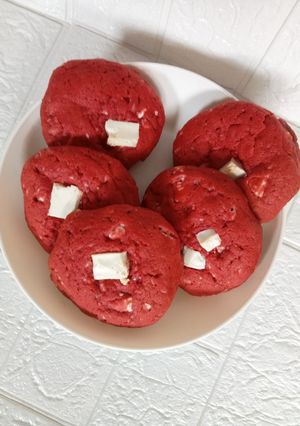 Foto resep Soft Cookies Merah Putih 🇮🇩🇮🇩