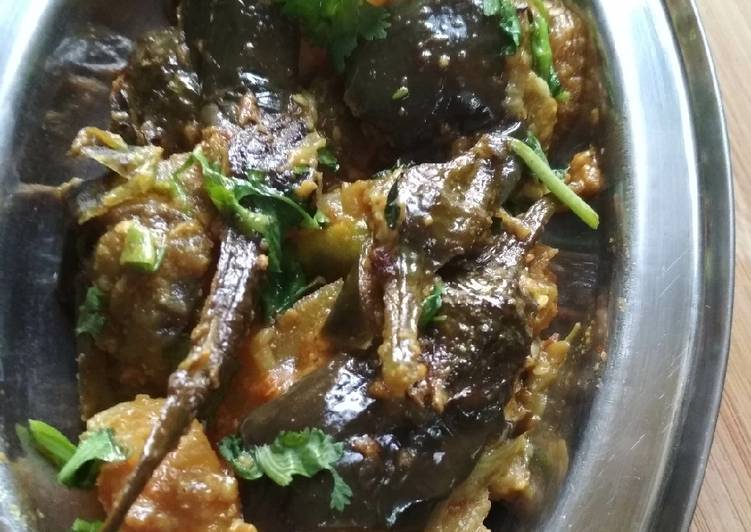 Recipe of Ultimate Aloo baingan curry