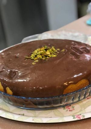 صورة لوصفة كيكه اسفنجيه هشه