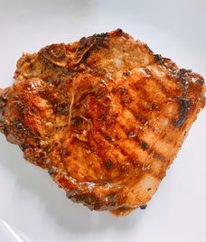 thịt cốt lết nướng