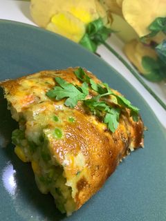 صورة لوصفة بطاطس بالخضار 🌽🥔