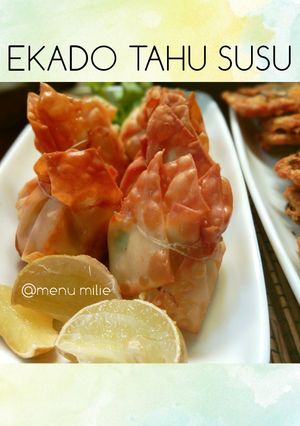 Foto resep Ekado tahu susu