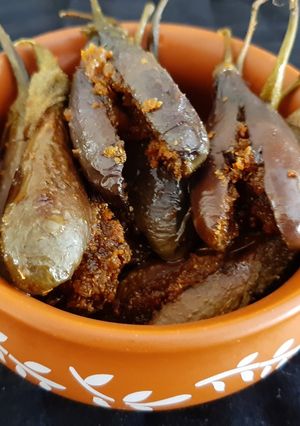 શેકેલા રવૈયા(raviya sabji recipe in Gujarati) રેસીપી મુખ્ય ફોટો
