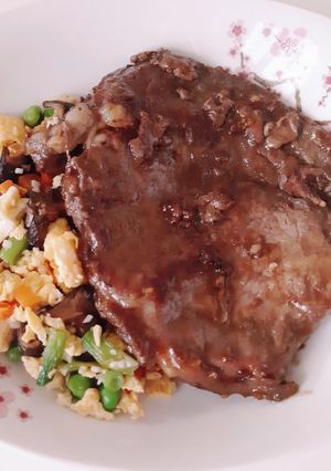 Foto resep #626 steak sapi simple.