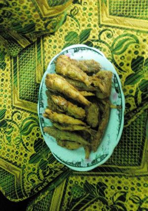 صورة لوصفة سمك مكرونة. للشيف عائشة