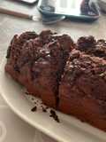 Gâteau au chocolat avec de la courgette