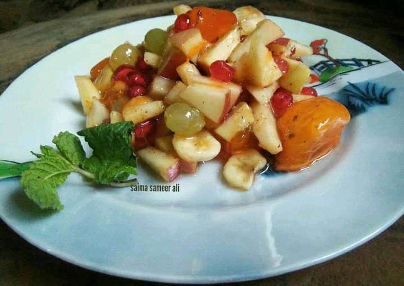 Mix fruit chaat