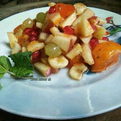 A picture of Mix fruit chaat.