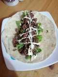 Burrito de carne molida