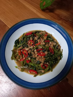 Foto resep Tumis Kangkung dan Tempe
