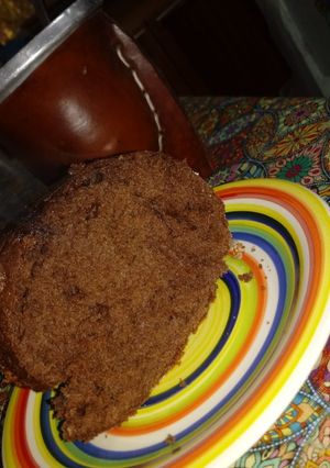 Una foto de Bizcochuelo de chocolate facilísimo de hacer