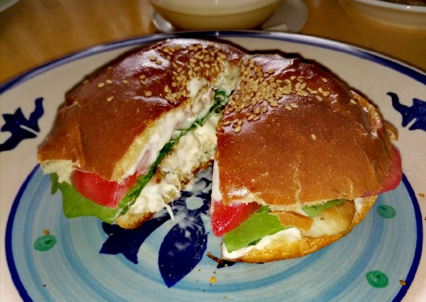 Hamburguesa de Pescado 🍔🐟