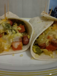 Una foto de Fajitas con curry