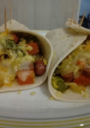 Una foto de Fajitas con curry
