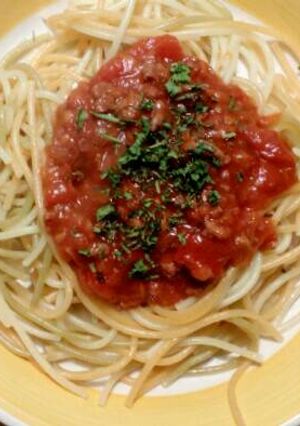 Una foto de Salsa boloñesa
