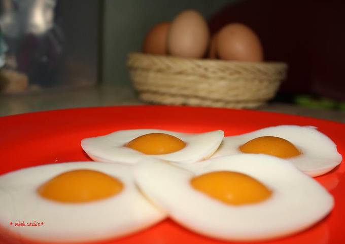 Puding Telur Ceplok (Labu Kuning)