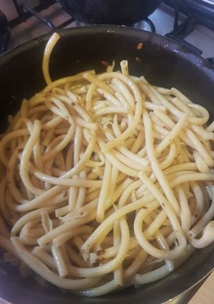 Una foto de Pasta con mantequilla