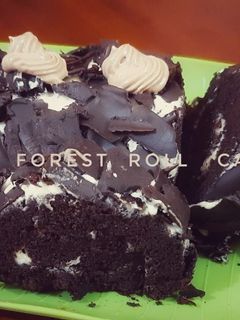 Foto resep Blackforest Roll cake