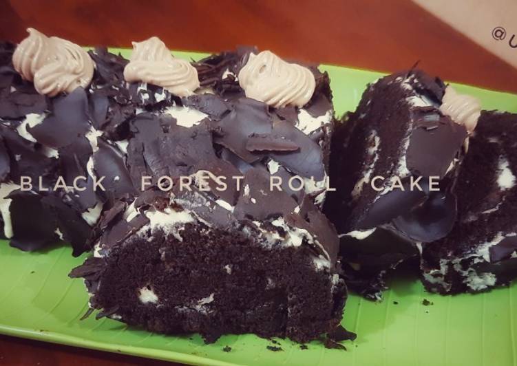 Bumbu Blackforest Roll cake | Cara Buat Blackforest Roll cake Yang Bisa Manjain Lidah