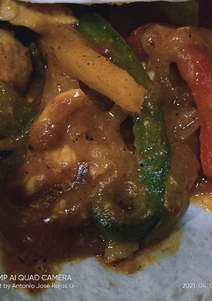 Una foto de Fajitas