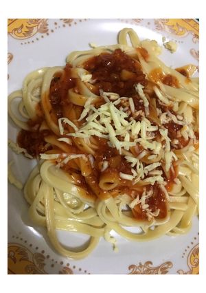 Foto resep Fettucini Bolognese