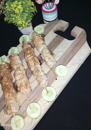 A picture of Chicken mali boti.