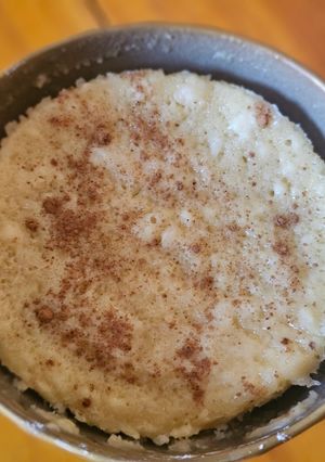Una foto de Mug cake de pera