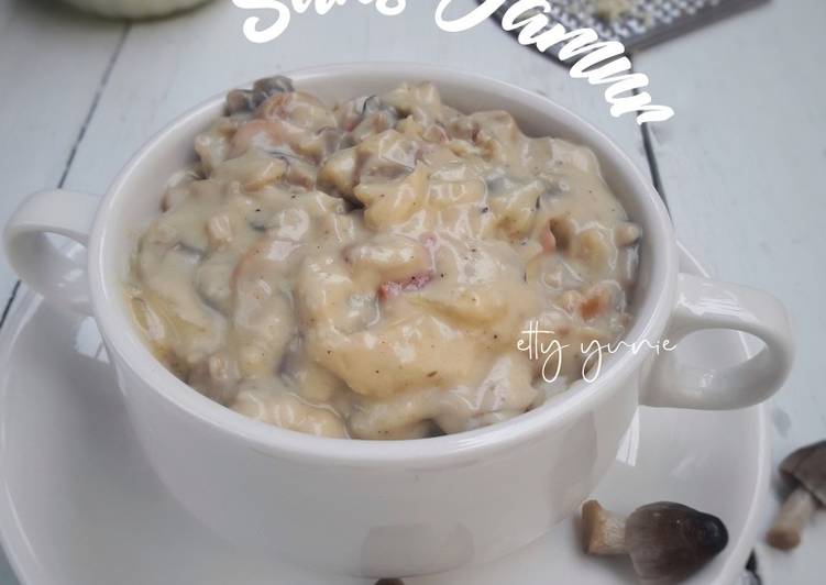 Saus Jamur (buat pizza,burger,spaghetti)