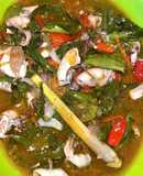 Cumi sambal Cabai rebus