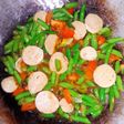 Tumis Buncis Bakso Paprika