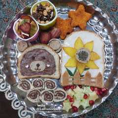 ظرف صبحانه کودک 🌻-レシピのメイン写真