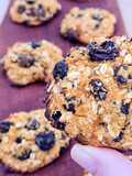 Galletas de avena y harina de garbanzos sabor carrot cake 🥕 sin azúcar ni edulcorante 🥕 veganas