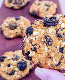 Galletas de avena y harina de garbanzos sabor carrot cake 🥕 sin azúcar ni edulcorante 🥕 veganas