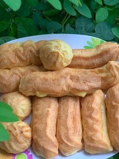 Hình của món Su kem vị chanh dây.