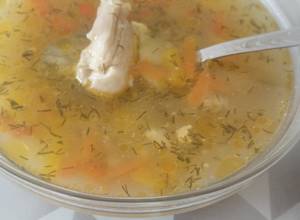 Простой грибной суп из шампиньонов и вешенок