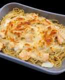 SP.0637 - Mỳ Ý Gà - Hải Sản Phô Mai Đút Lò