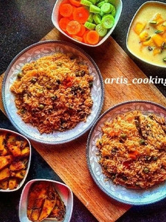 सिंधी पुलाव (sindhi pulao recipe in hindi) रेसिपी मुख्य फोटो