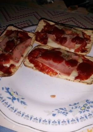 Una foto de Pizza saludable