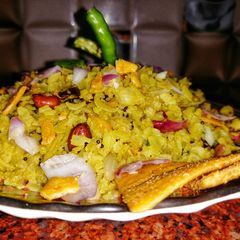 A picture of Kanda Poha.