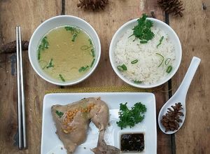 Foto resep Nasi Ayam Hainan ricecooker #pr_asianfood
