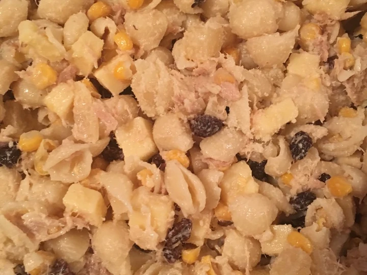 Receta Pasta fría con atún  que Delicioso