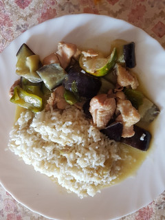 Una foto de 🇹🇭 Curry verde tailandés de pollo 🇹🇭