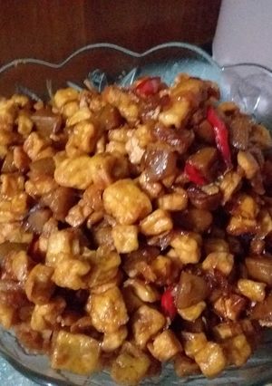 Foto resep Oseng tahu kecap