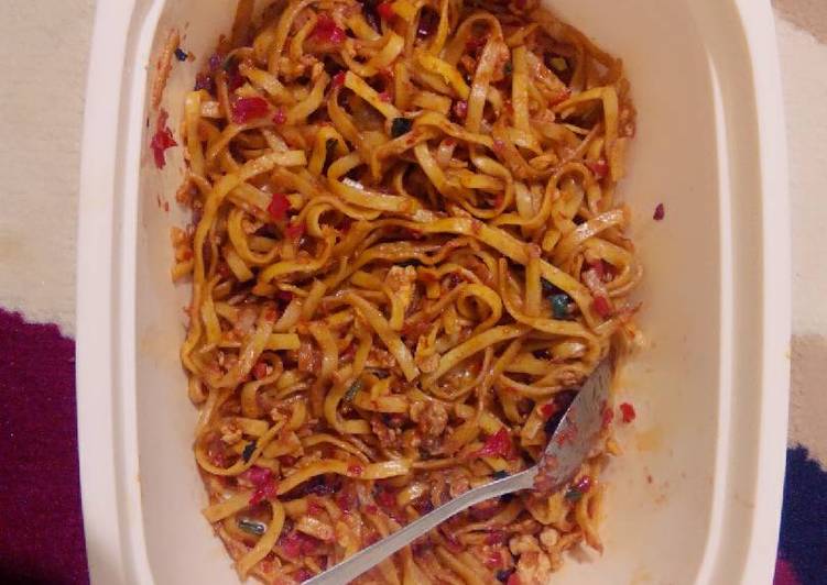 Resep 3. Mie Tek Tek Pedas Anti Gagal