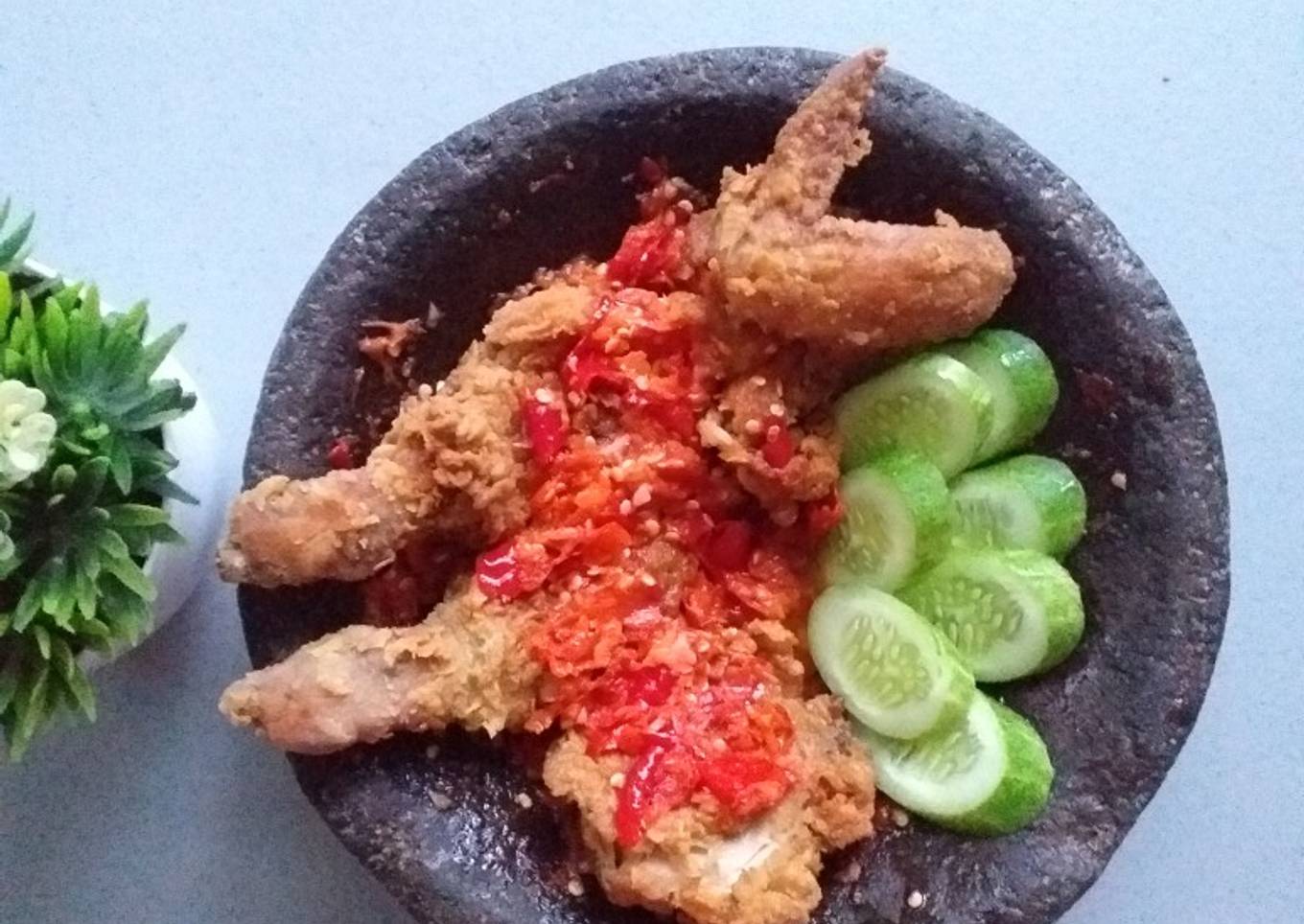 Ayam Geprek ala ala