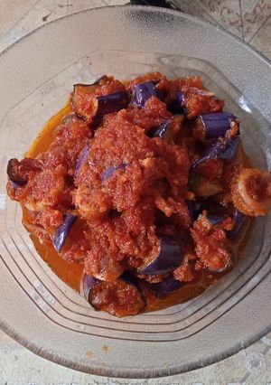 Foto resep Sambal terong cumi asin