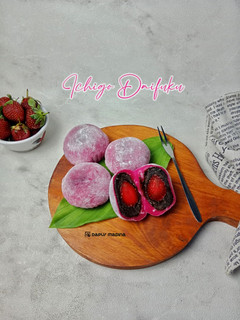 Foto resep Ichigo Daifuku / Strawberry Mochi
