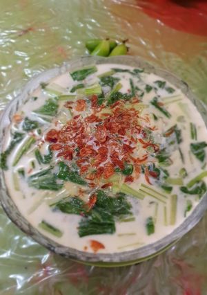 Foto resep Sayur sawi santan