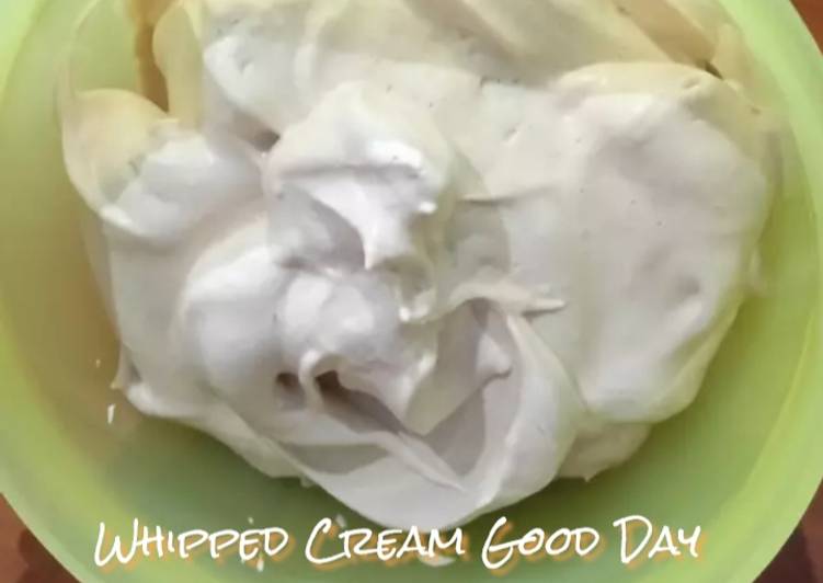 makanan Whipped Cream Good Day yang Menggugah Selera